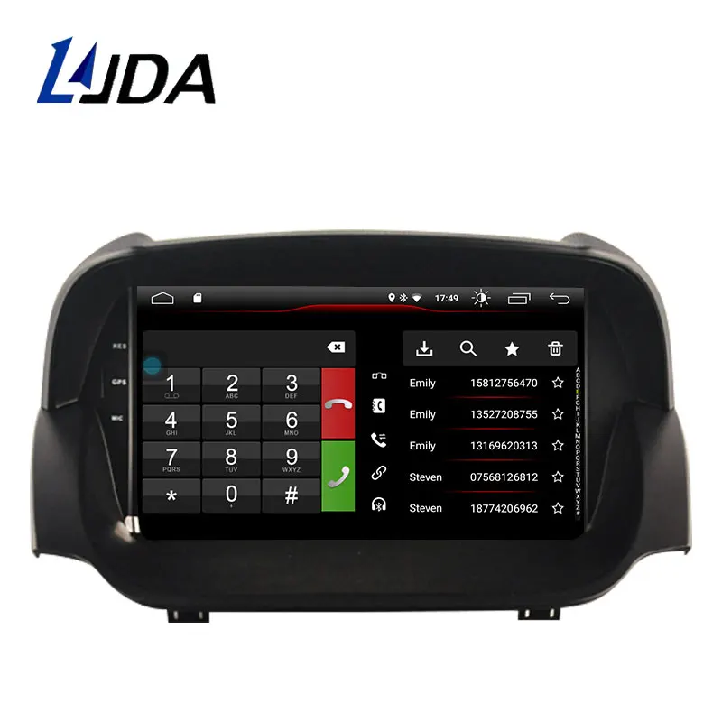 LJDA Android 10,0 автомобильный dvd-плеер для Ford ECOSPORT 2013- gps навигация 2 Din автомагнитола мультимедиа wifi стерео ips головное устройство