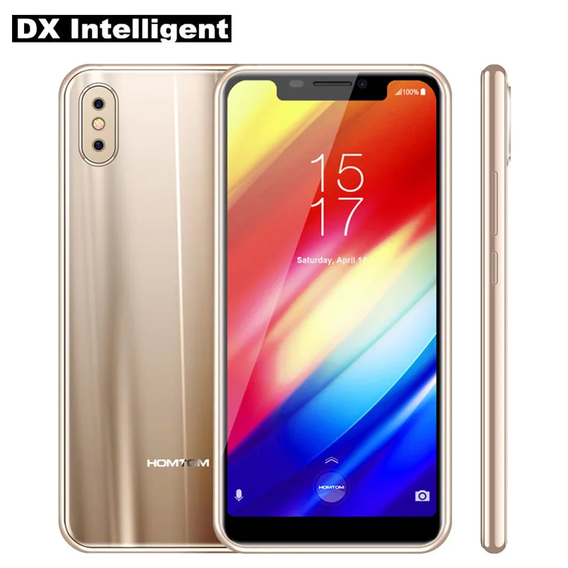 HOMTOM H10 Face ID сбоку отпечатков пальцев мобильный телефон 5 85 &quotMTK6750T Octa Core 4 GB