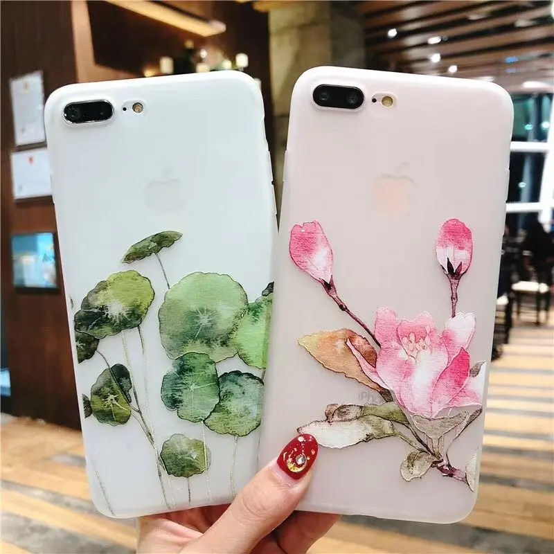 

Cases For Huawei Mate 20 10 P20 P30 Pro Lite 3D Emboss Flower Case For Huawei P Smart 2019 P10 P8 P9 Lite mini 2017 Case TPU