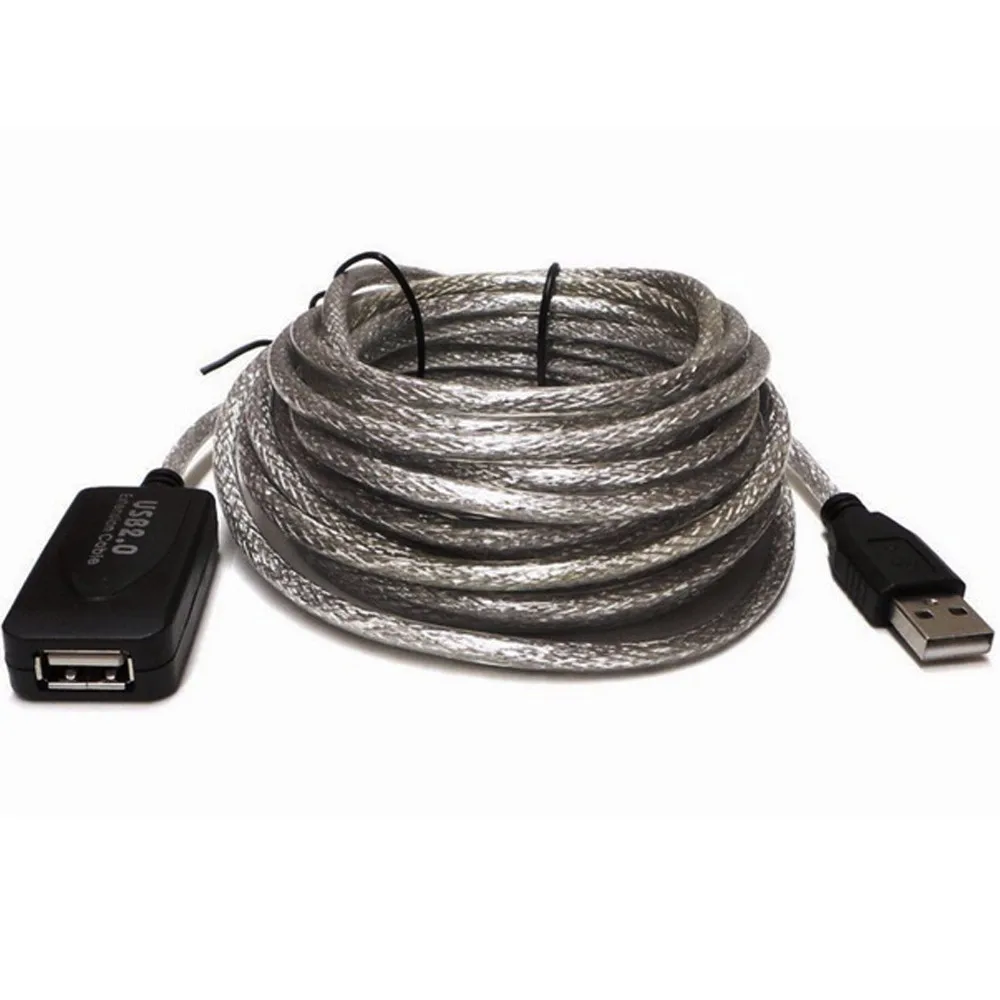 Vovotrade 10 м USB 2 0 Активный ретранслятор Мужской и Женский Удлинительный кабель