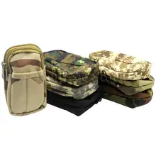 Военный Мобильный телефон чехол на молнии 2 слоя Открытый Утилита мешок для мелких предметов Сумка для охоты, походов, Кэмпинга