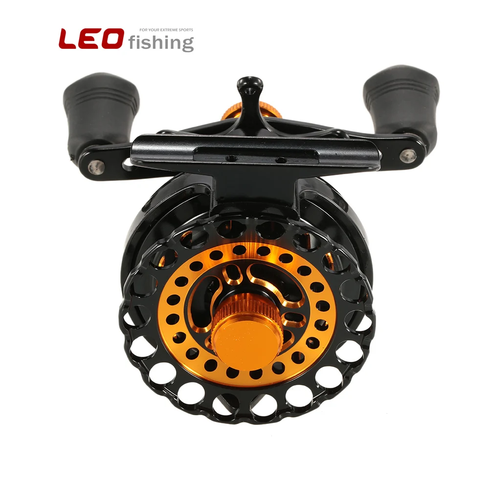 

High Quality LEO Fishing Reels 7 BB Ball Bearing 2.8:1 Gear Ratio Raft Right Left Hand Ice Fish Wheel with Storage Pouch Pesca