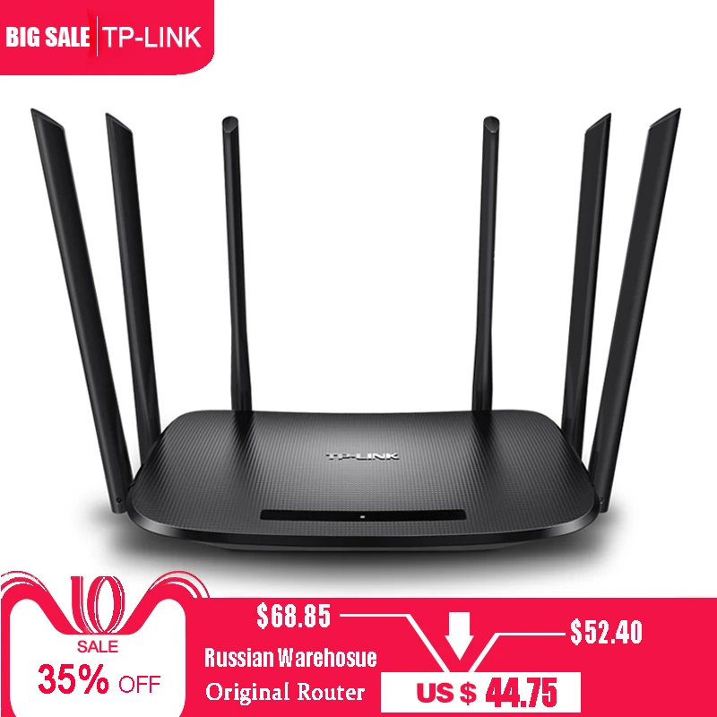 TP-Link Wireless Router AC1750 Dual-Band TP link Wifi Router TL-WDR7400 802.11ac Wifi repeater 2.4G 5.0G APP Routers TP-Link Wireless Router AC1750 Dual-Band TP link Wifi Router TL-WDR7400 802.11ac Wifi repeater 2.4G 5.0G APP Routers