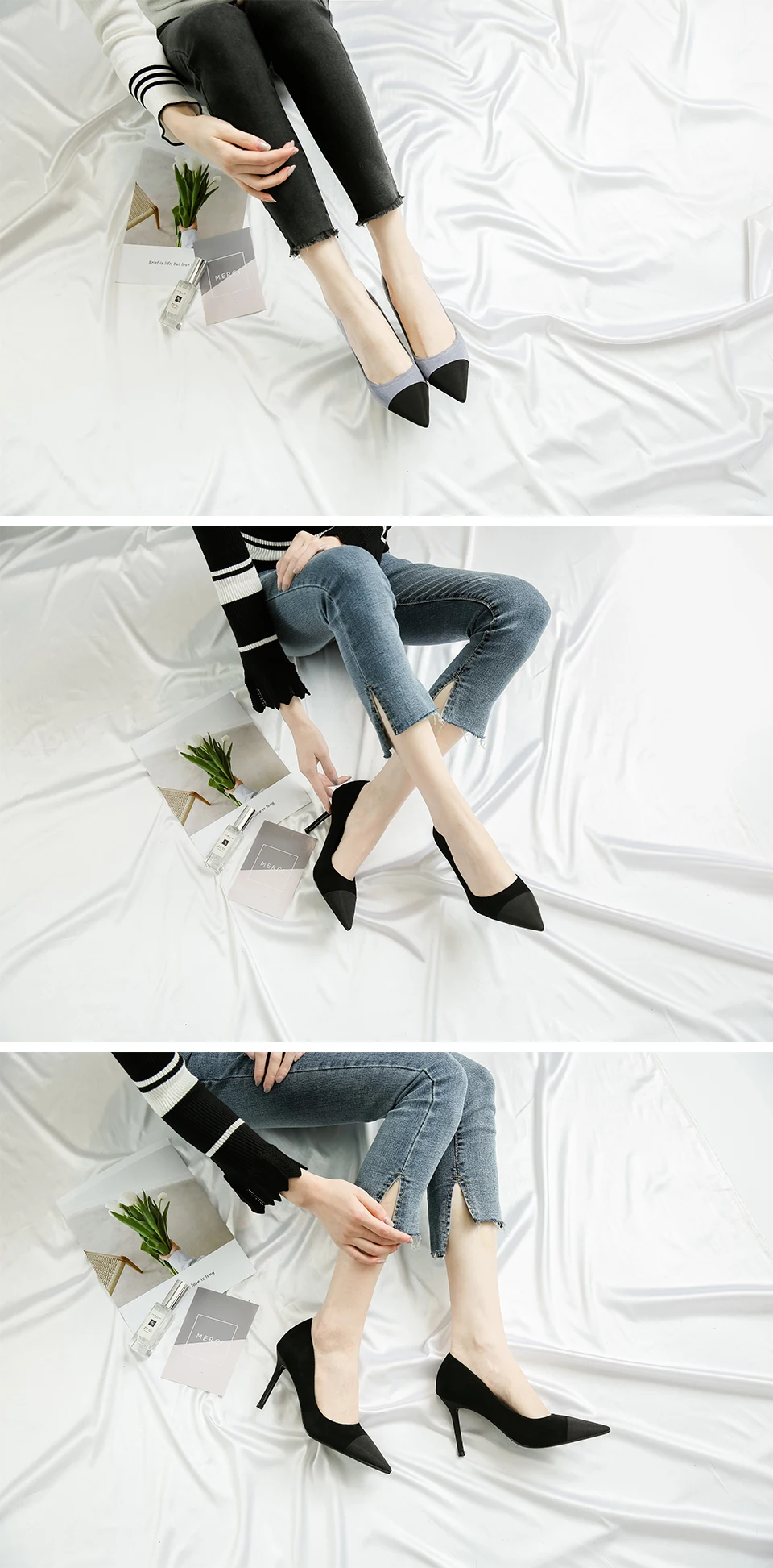 3 women shoes
