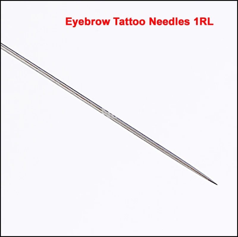 

200pcs eyebrow tattoo needles 1rl for tattoo machine needle eyebrow embroidery tattoo blade