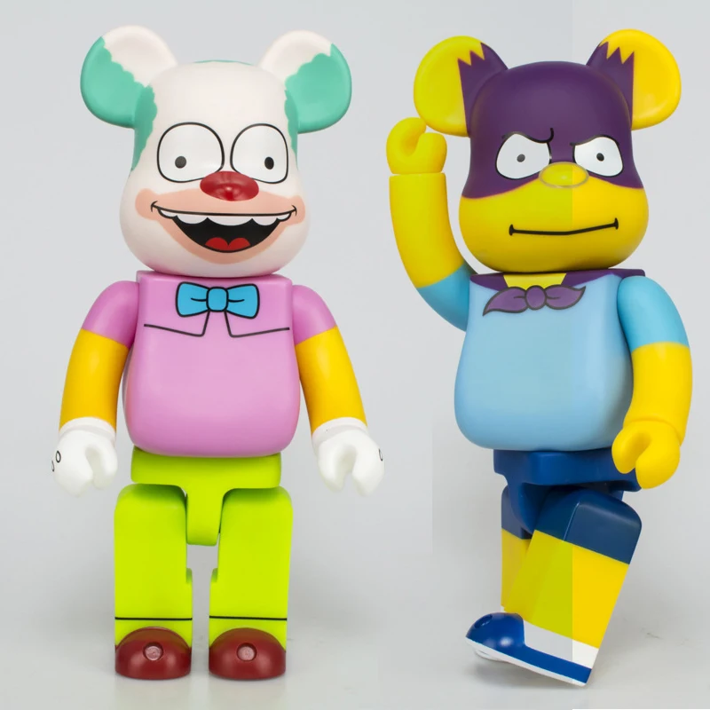 

28cm Action Figure The Simpsoons Bearbrick 400 Model Toys Be@rbrick 400% Collectible Bearbricks Doll BB