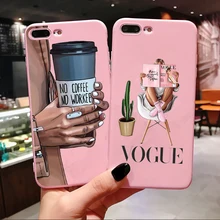 Модная королевская Стильная летняя дорожная мама для девочек, розовый силиконовый коробка для сладостей, Coque для iPhone SE 6S 6 5s 8 7 Plus X XS Max XR