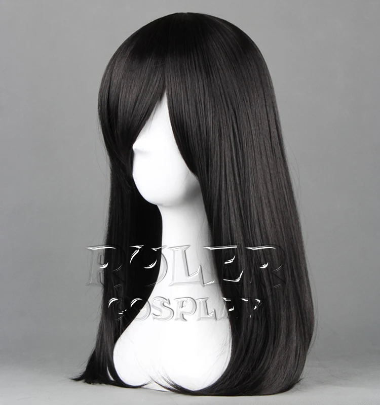 Кошмарным! Волейбол Kiyoko Shimizu 45 см длинные черные термостойкие косплей костюм парик