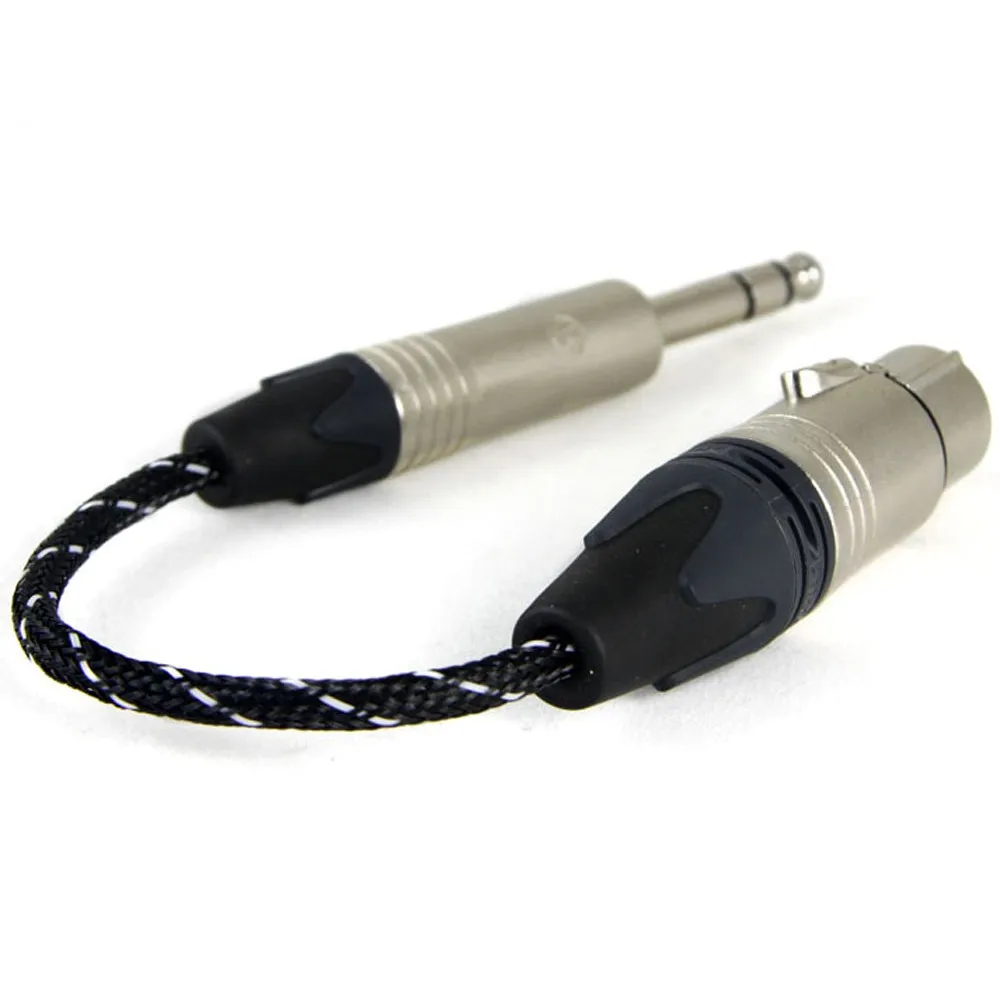 ZY Cable ZY 006 PAILICCS CABLE Balance headphone adapter cable 4 pin XLR Female to 6 35 Male cable