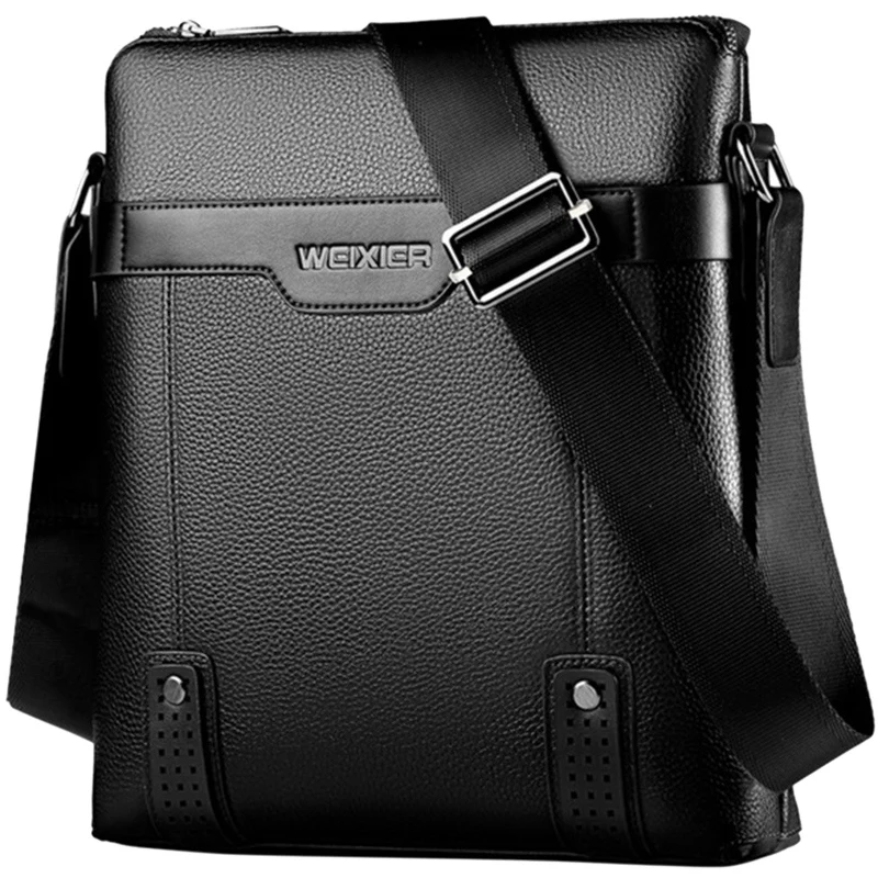 

BEAU-Men Messenger Bags Pu Leather Shoulder Crossbody Bag Men Handbag Male Small Bags Briefcase