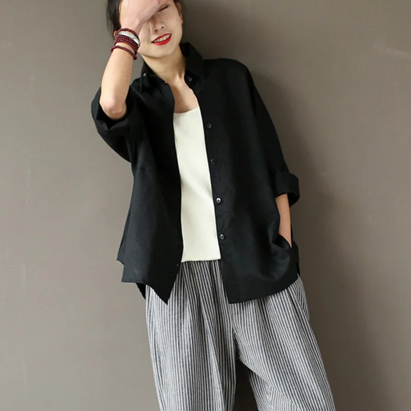 Женская блузка Топ с длинным рукавом и открытыми плечами|linen shirt women|body shirtshirt women |