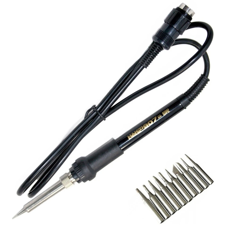 Паяльник HAKKO 936 Ручка 907 с керамическим нагревателем A1321 для паяльной станции