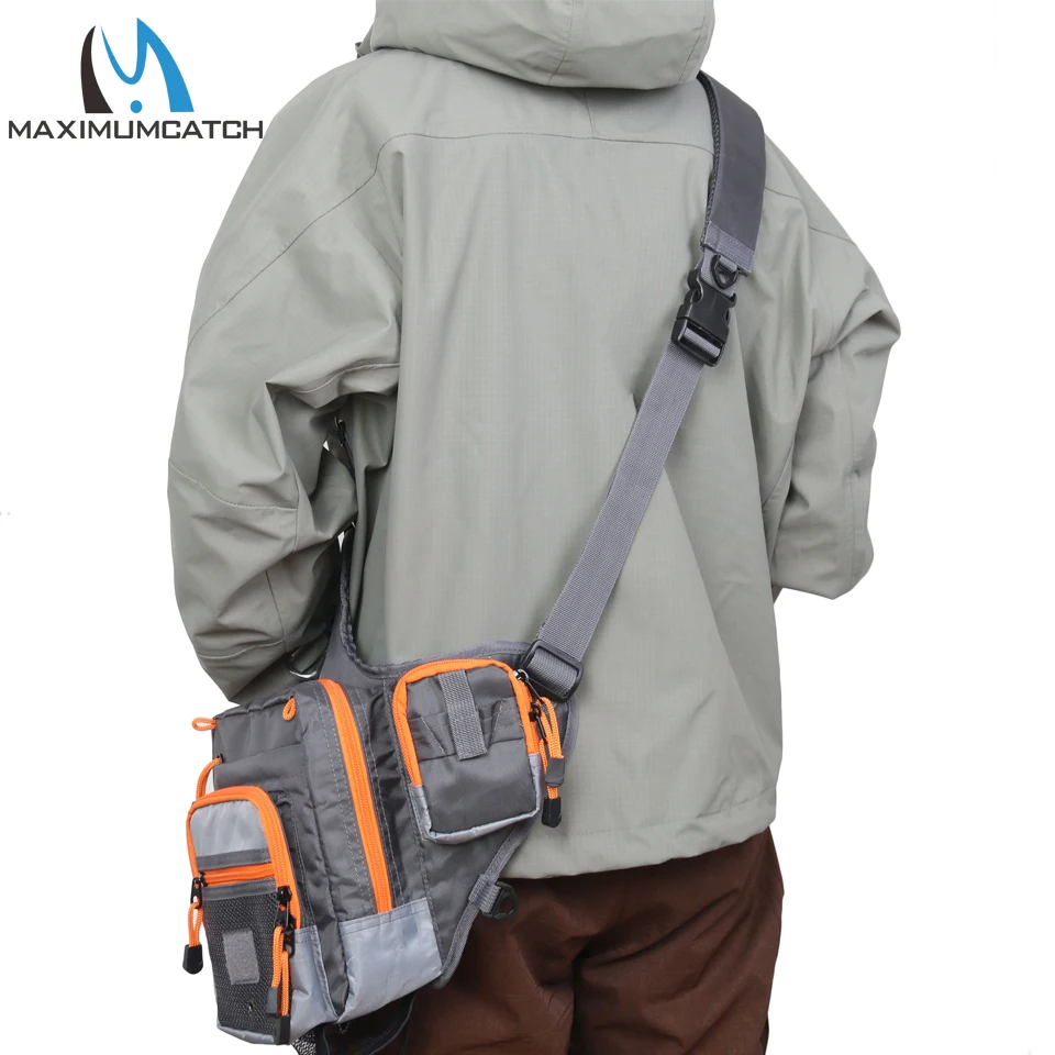 Maximumcatch Crossbody Fishing Sling Bag Waterproof Multi Function Fishing Lure Takle Bag Pack - 32807712991