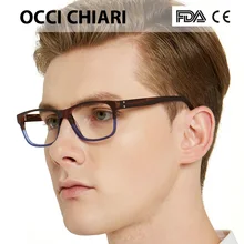 OCCI CHIARI, женские оптические очки, оправа, матовая, ручная работа, полная оправа, линзы, медицинские очки, Oculos, люнетты очки, дерево, как BAUDO