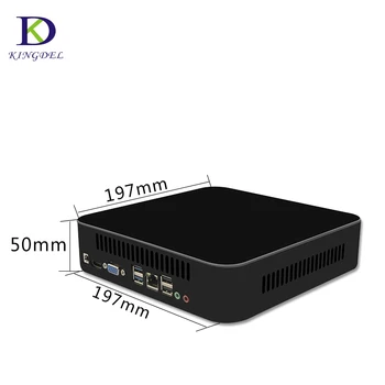 

DDR4 Mini PC Support 32G RAM with Intel Quad Core Quad Threads 7th Gen CPU i5 7500 3.4GHz 6MB Cache Desktop Office Computer