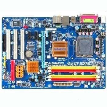 

LGA775 DDR2 For Gigabyte GA-EP31-DS3L Original Used Desktop Motherboard EP31-DS3L DDR2 USB2.0 SATA2