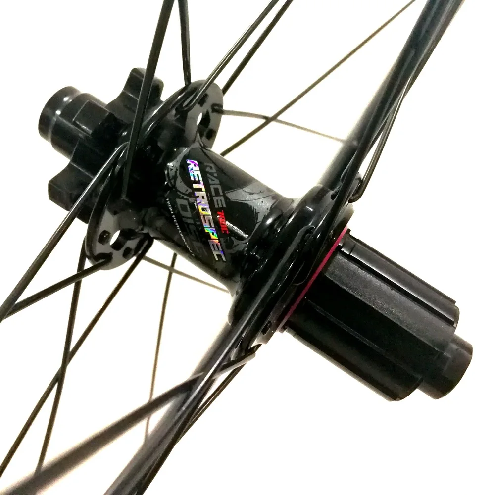 Алюминиевый сплав 30 мм обод 700C колесная Опора герметичный подшипник дисковый тормозной вал через ось внедорожный дорожный велосипед набор колес