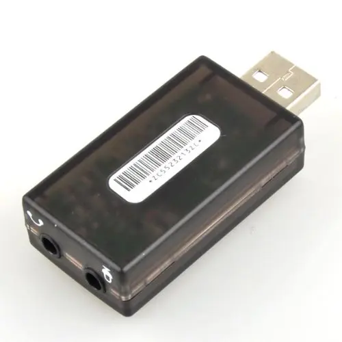 7,1 канальный USB внешняя звуковая карта аудио адаптер