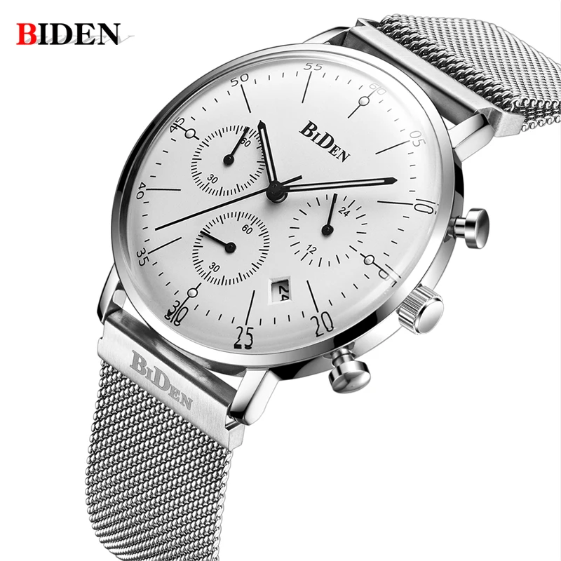 

Luxury Men Watch Fashion Business Man Quartz Watch Waterproof Outdoor Sport Bracelet Calendar Display Design Watch Reloj Hombre
