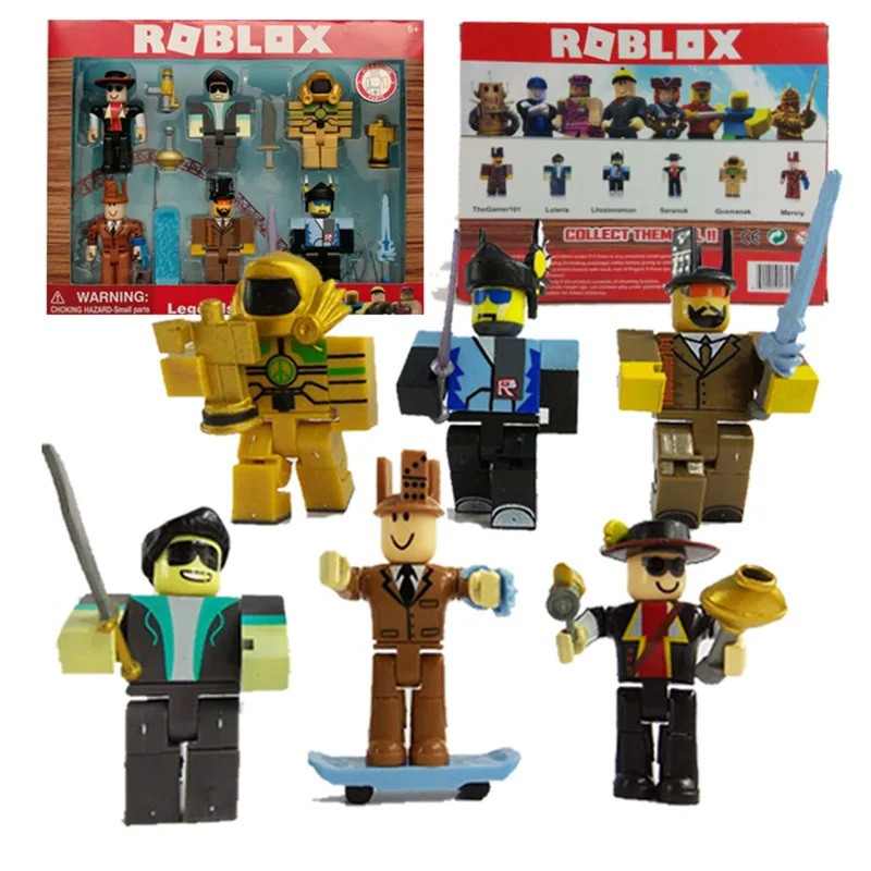 6pcs Set For Roblox Games Figma Oyuncak 7cm Pvc Roblox Boys Cartoon Figure Model Toys Kid Child Gift Free Shipping Buy At The Price Of 11 47 In Aliexpress Com Imall Com - details about roblox citizens of roblox six figure pack characters free shipping