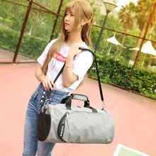 Холст спортивная сумка Training Gym bag Для мужчин женщина Фитнес Сумки прочный многофункциональный Сумочка Открытый Спортивные Tote для мужчин