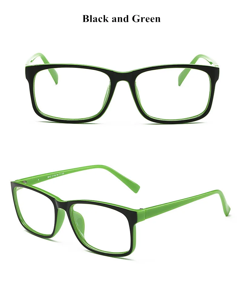 VWKTUUN, очки для глаз es, оправа для женщин, оптическое стекло для глаз es, близорукость, оправа для женщин и мужчин, однотонное стекло, цветная оправа, новинка, Gafas de sol - Цвет оправы: color 7