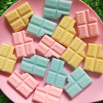 

Happy Monkey 15pcs/set Slime Supplies Toy DIY Resin Pretend Chocolate Slime Accessories Filler Decoration Fluffy Clear Slime