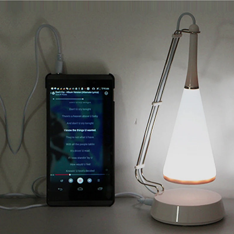 LANGGETONG 1PC Simple Bluetooth Speaker LED Bluetooth Speaker Used For