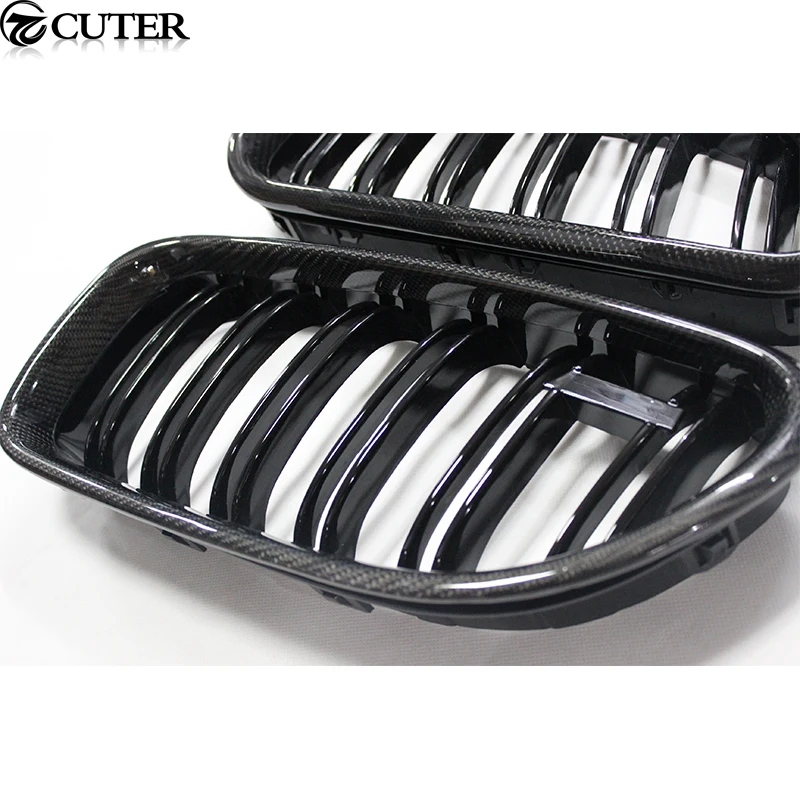 

F06 F12 F13 6 series M6 Carbon fiber Car Front Bumper Grill for BMW F06 F12 F13 M6 Racing Grills 12-15
