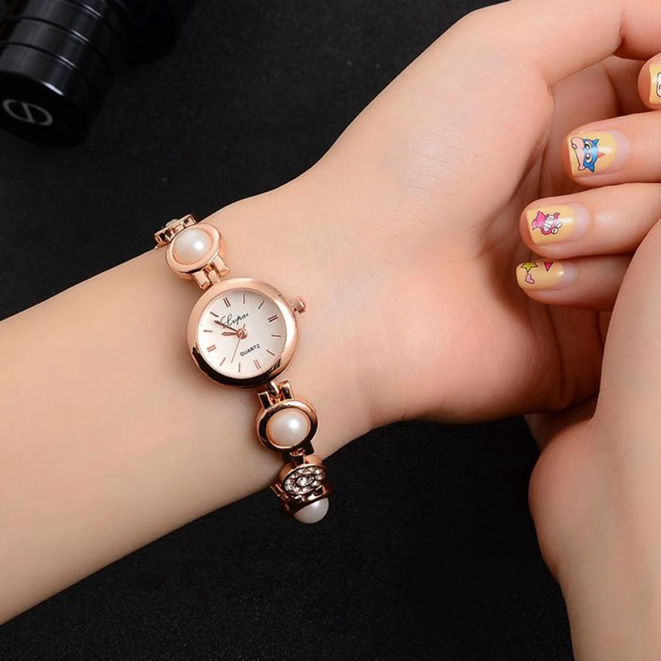 

Lvpai Brand Watch Women Bracelet Watches 2018 Top Fashion Cuff Ladies Casual Quartz Wristwatch Female Pearl Clock Simple Montre