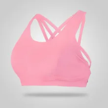 Eshtanga Женский Йога спортивный бюстгальтер толстый материал упражнения быстросохнущие мягкие удобные бюстгальтеры-безрукавки Размер 4-12