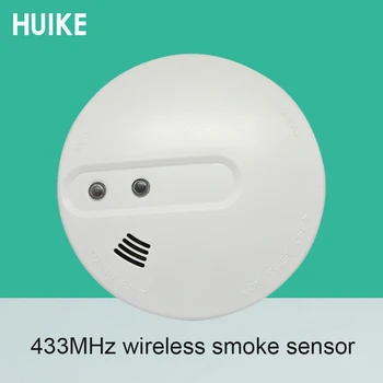 

1 PCS 433MHz Automatic Coding Fire Control Smoke Alarm Sensor Alarm System Accessories Fire control Detector Without battery