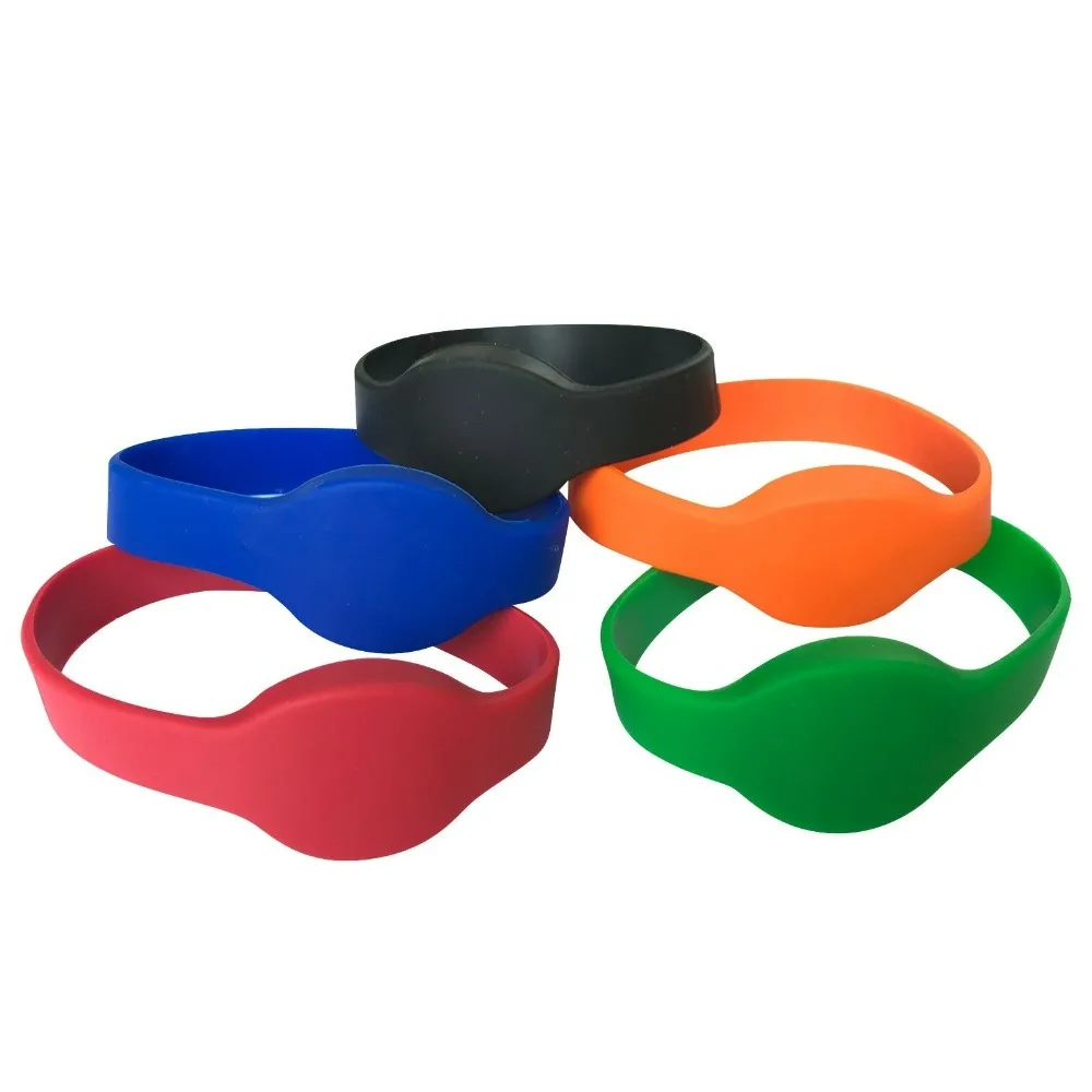 

RFID 125KHz EM4100 ID Color Waterproof Silicone Wristband Bracelet Watch Tag