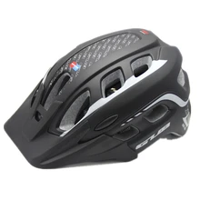 WOSAWE MTB Road Bicycle Racing Cycling PC+EPU Integrally-Molded Helmet 55~61cm Bike Helmet with Visor