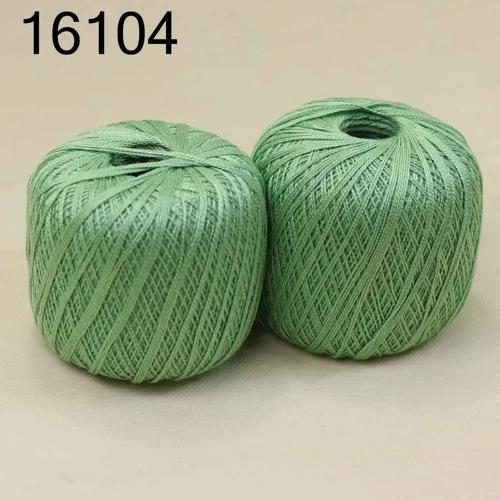 Free shipping 2 BallsX50g High quality soft 100 Cotton Crocheted Yarn
