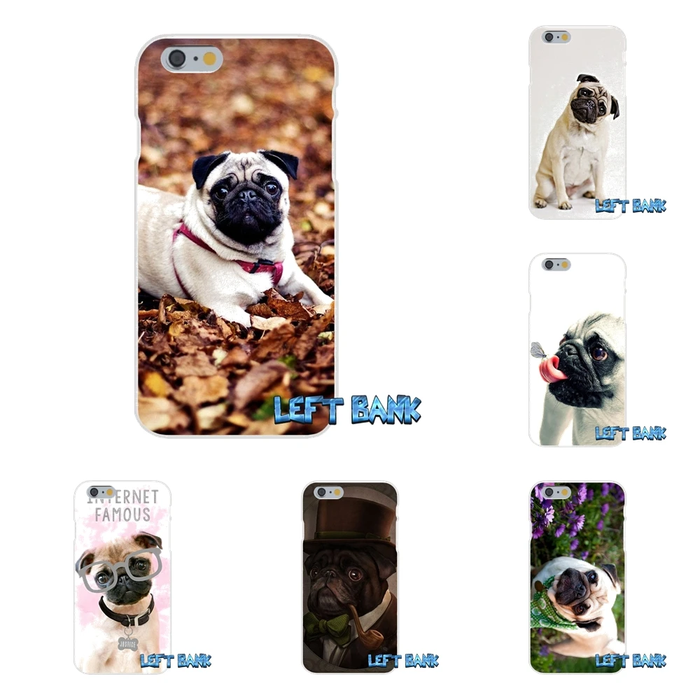 Pug Puppies Dog Slim Silicone Phone Case For Sony Xperia Z Z1 Z2 Z3 Z4 Z5 compact M2 M4 M5 E3 T3 XA Aqua | Мобильные телефоны и