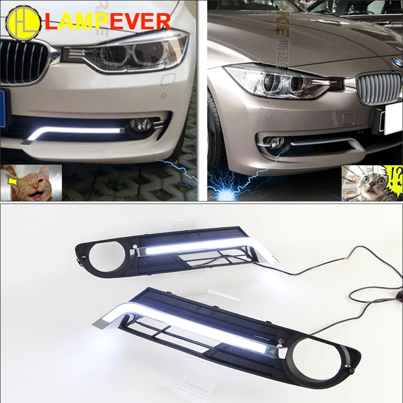 Lampever DRL Kit for BMW F30 F35 NEW 320i 328i 335i LED Daytime Running