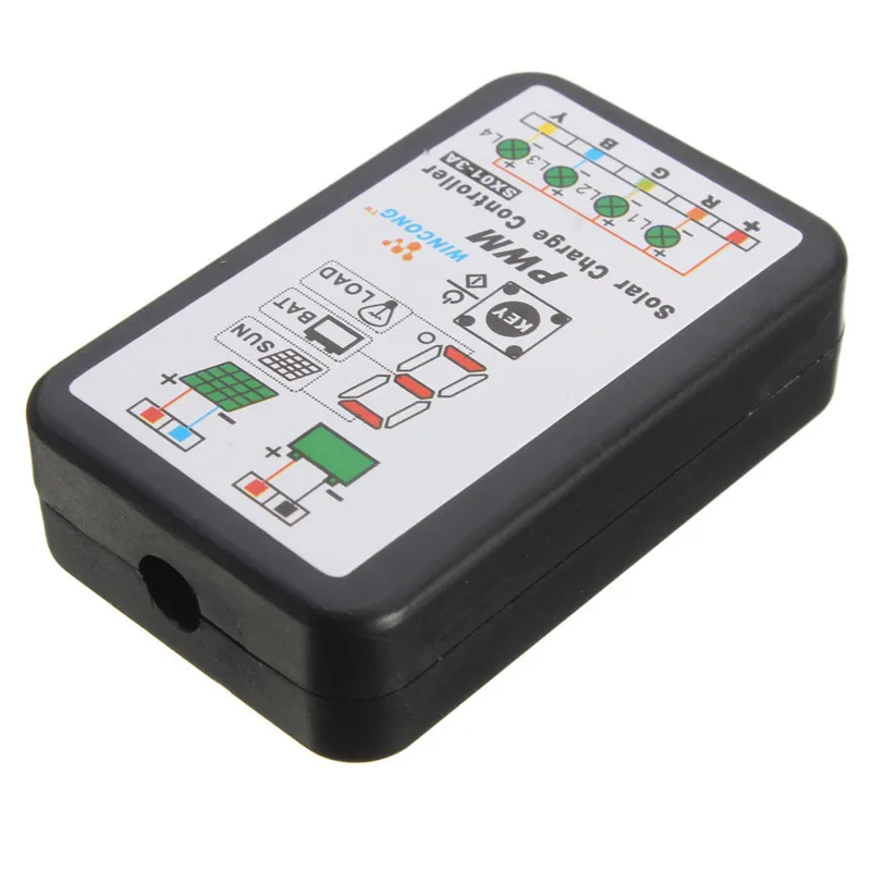 

3A 6V 12V PWM Solar Panel Light Controller Battery Charge Regulator Intelligent Supports For Lithium And NiMH Batteries