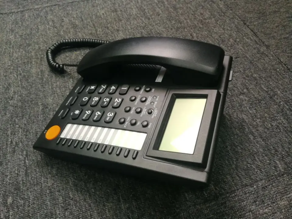 Высокое качество офисная мини-АТС Телефон/Определитель номера телефон/атс Бизнес телефон