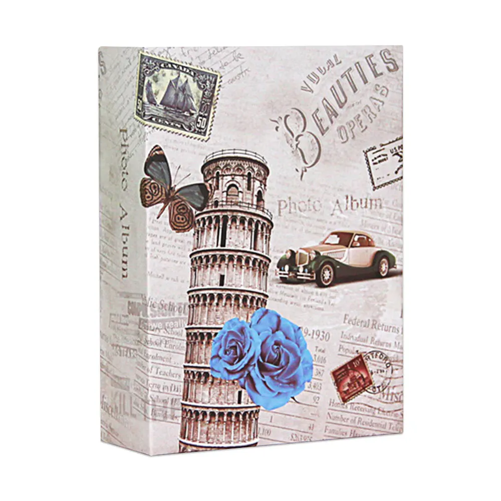 

100 Pockets Photo Holder Storage Organizer Photo Creative Protective Cover DIY Large Capacity Picture Album Portable Anti-Lost