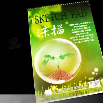 

Hot Magic Toy Paper Painting Book Magic Tricks for Kids/ Beginner, Fantastic Sketchpad Card Rise Magic Props Free Shipping