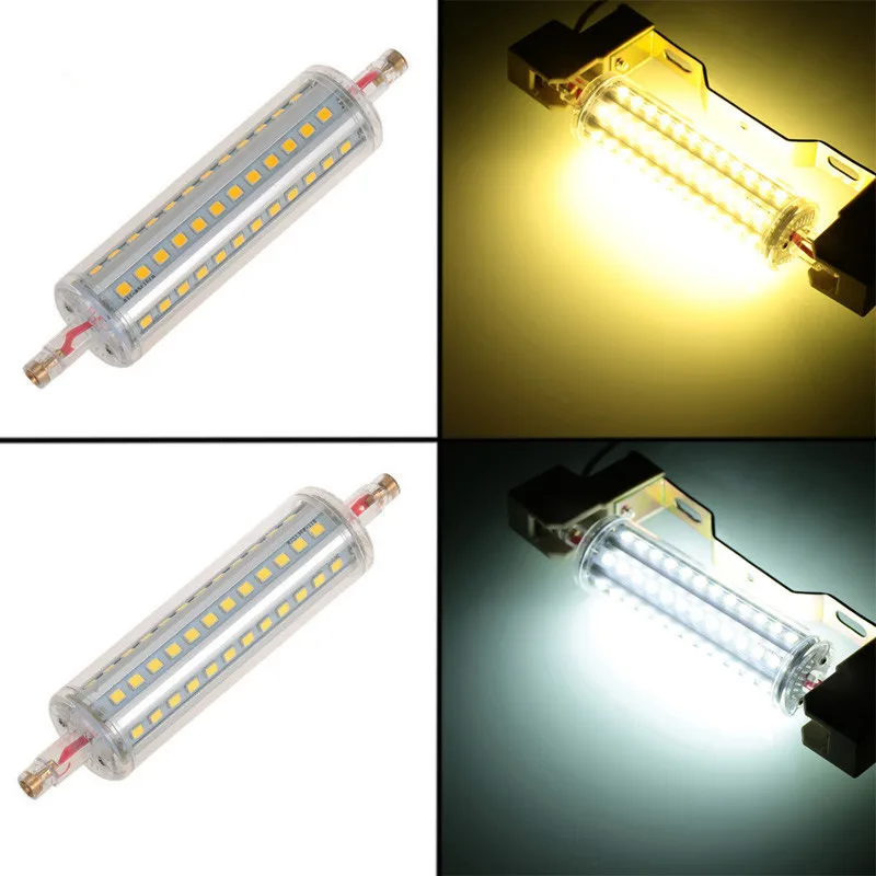 10 шт. затемнения 15 Вт r7s led SMD3528 72leds 85-265 В прожектор Светодиодная лампа светильник светодиодные лампы теплый/холодный белый