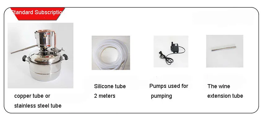 3 Газа/10L виски дистиллятор Самогонный нержавеющая/медная трубка бочонок вина DIY бытовой дистилляции котел комплект