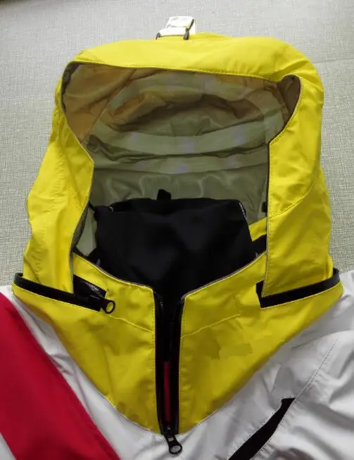 Полный сухой костюм передний Tizip введите молнии с капюшоном drysuit, сухие костюмы для белой воды, каяк, парусный спорт, рыбалка