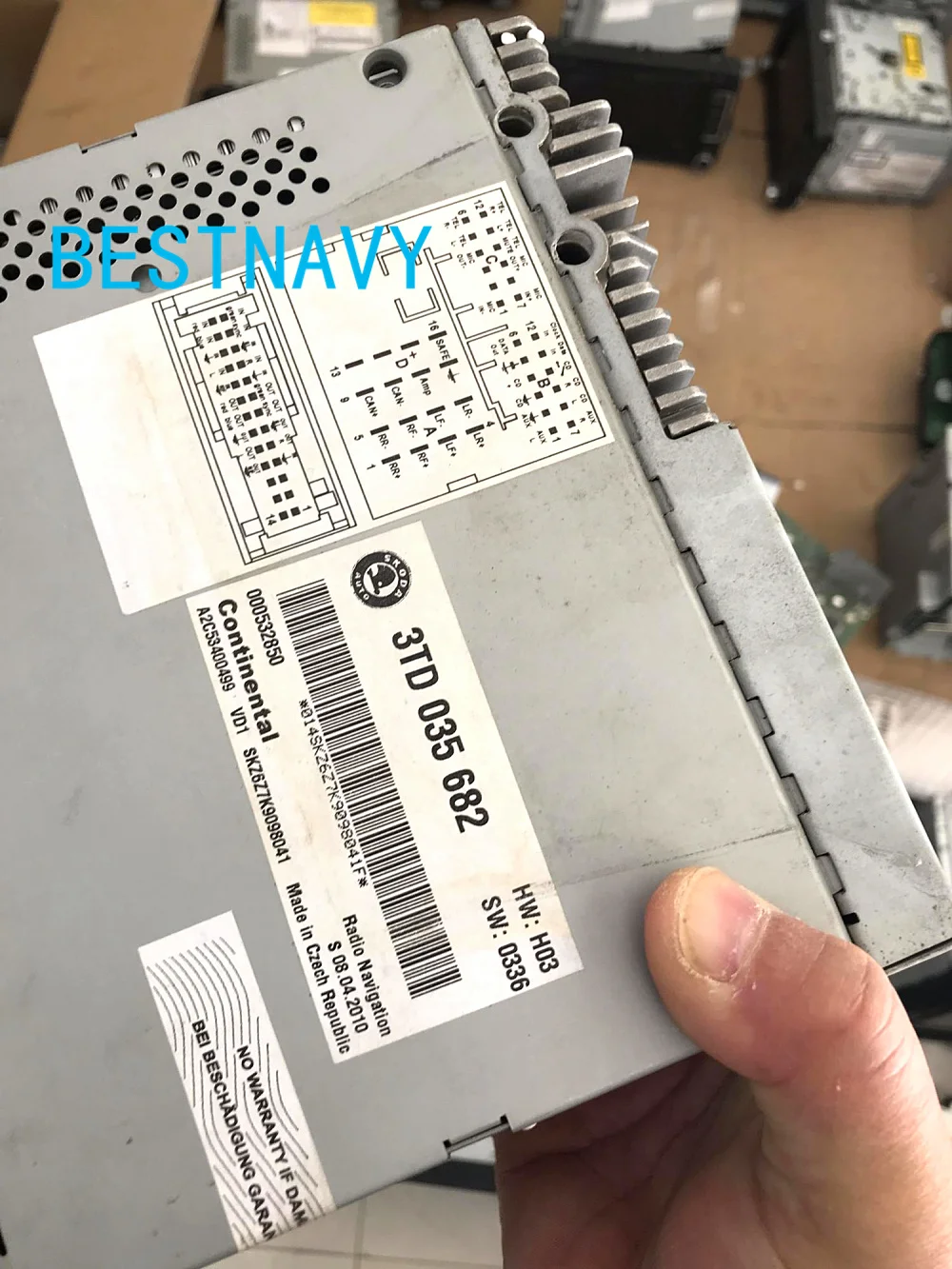 Sale Original Car Navigation RNS510 radio green light LCD display modules for V W RNS510 RNS 510 Skoda Golf Passat DVD Player 3