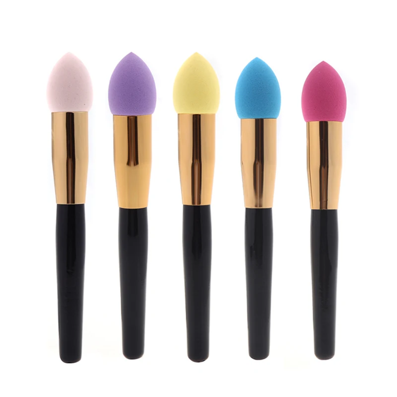  Foundation Makeup Sponge Blender Blending Cosmetic Puff Flawless Powder Smooth Water Drop Puff Makeup Brush Tool 4 Colors 