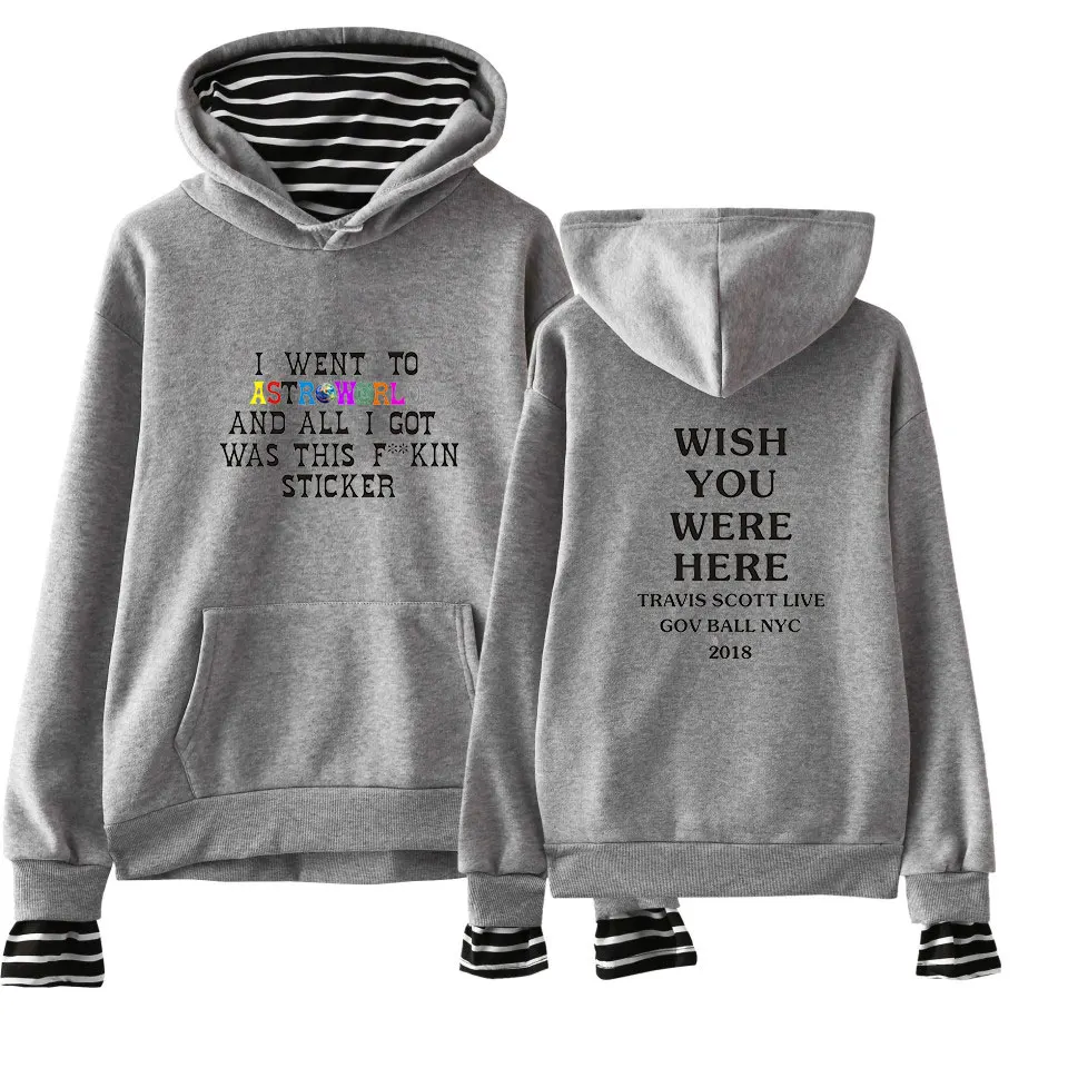2018 Kpop Fans New BTS Hoodies Travis Scotts ASTROWORLD Sweatshirt Men Women Oversized Pullovers Harajuku Solid Cotton Outwear