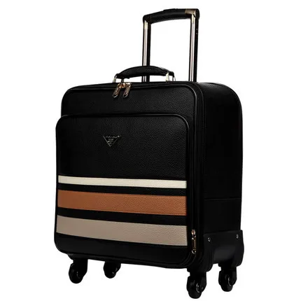 

Business Code Box Luggage Trolley Box women travel suitcase Soft Universal Wheel Male Boarding Box Waterproof CD50
