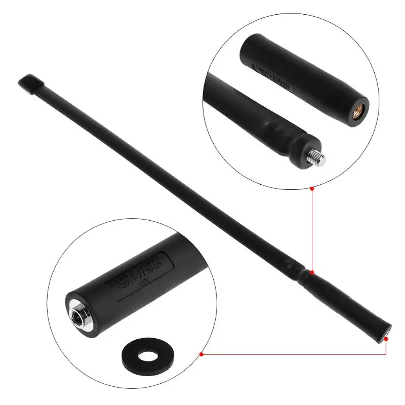 

2019 CS Tactical Antenna SMA-male Dual Band VHF UHF 144/430Mhz Foldable For wouxun KG-UV8D KG-UV9D TYT TH-F5 TH-UVF8D TonFa UV-9