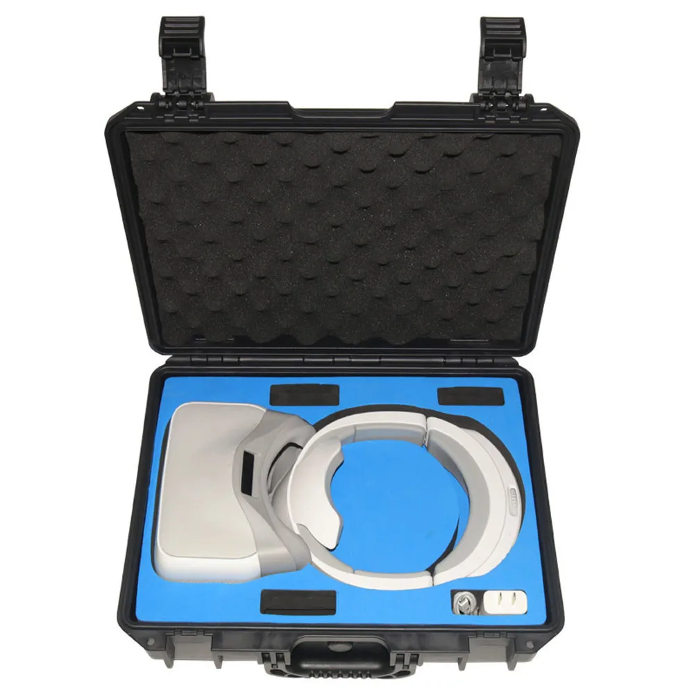 Жесткий Водонепроницаемый Сумочка Чехлы Защитный чехол углерода Жесткий сумка для DJI VR очки Futural цифровой JULL8